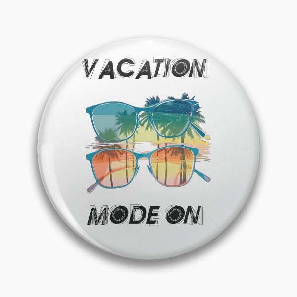 Item preview, Vacation mode on with double sunglasses designed and sold by TeePulseMania.