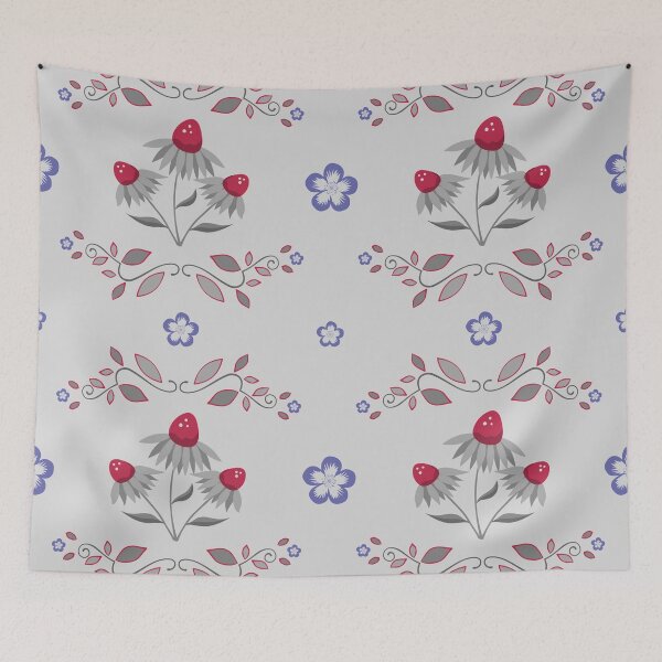 Item preview, Very peri and viva magenta blossom designed and sold by EricaHarwig.
