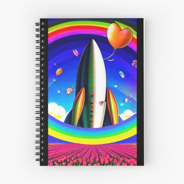 Item preview, Rocket Art designed and sold by CrushyAIDesigns.
