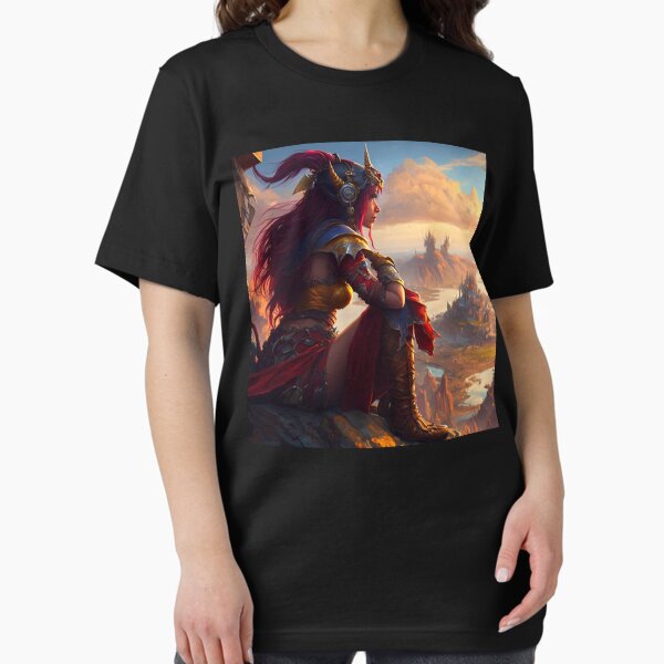Vista previa del artículo con la obra «Vuelo de Alexstrasza», diseñado y vendido por WarHaven.