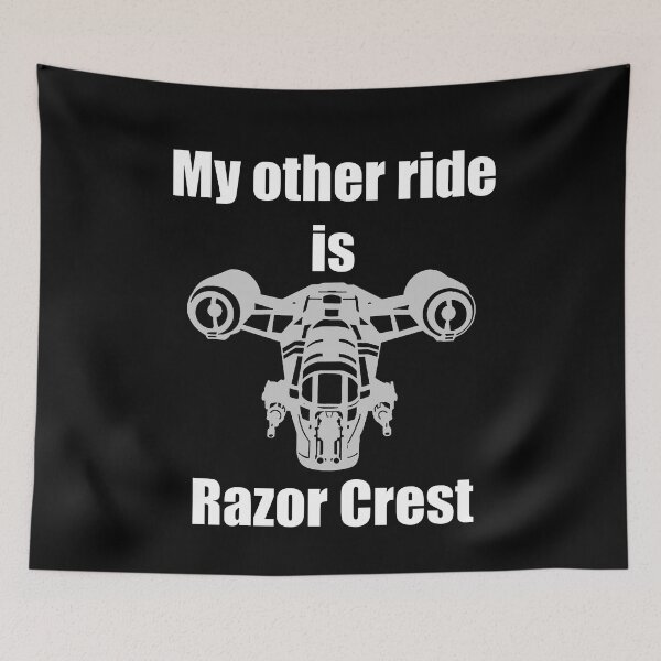 Item preview, My Other Ride is Razor Crest designed and sold by ProfCatPardus.