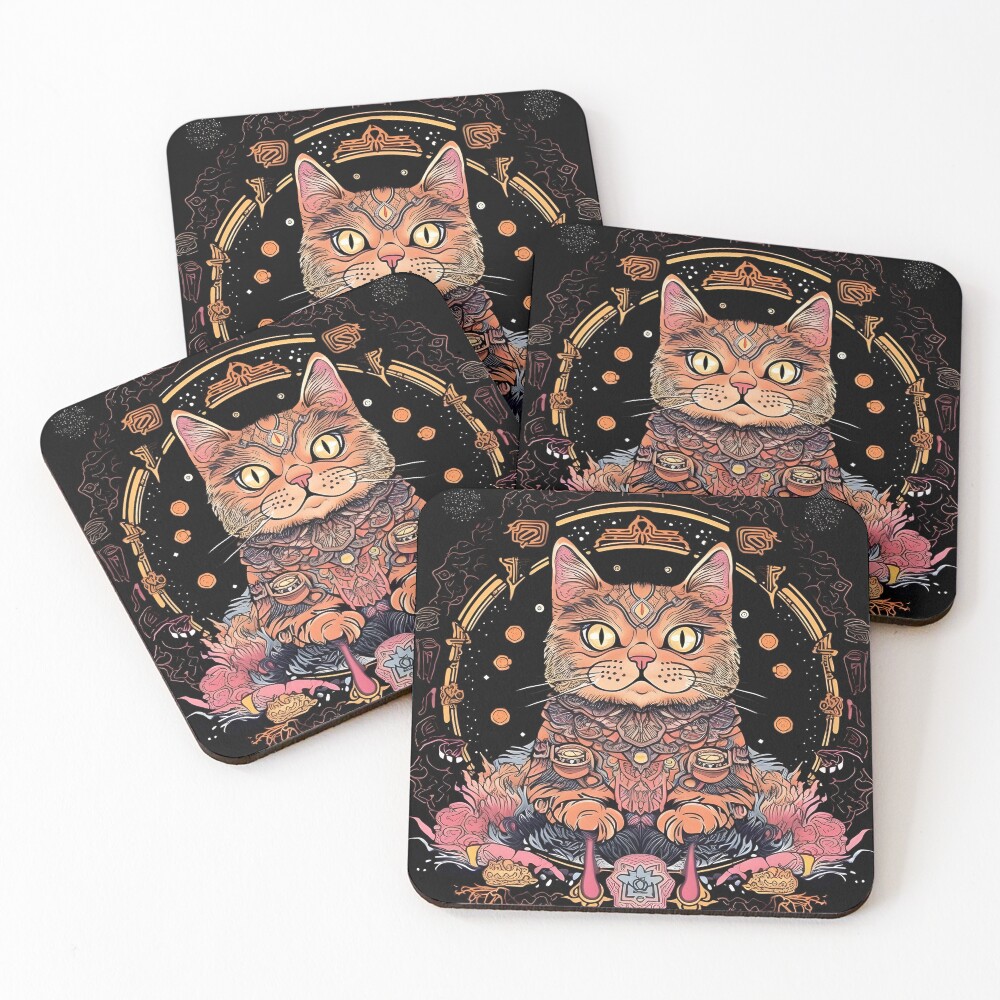 Item preview, Coasters (Set of 4) designed and sold by PyramidSchmear.