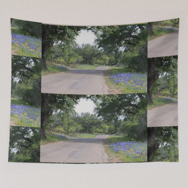 Item preview, Country Road and Bluebonnets designed and sold by Robert Armendariz.