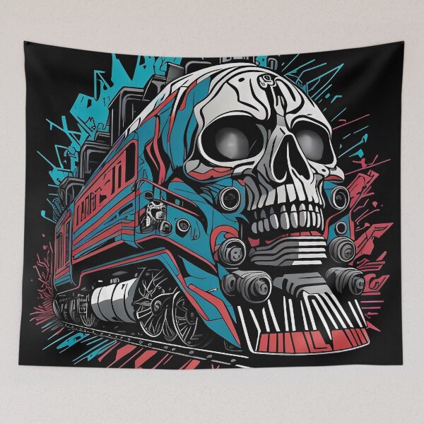 Item preview, Skully train 2 designed and sold by WildWaveStylez.