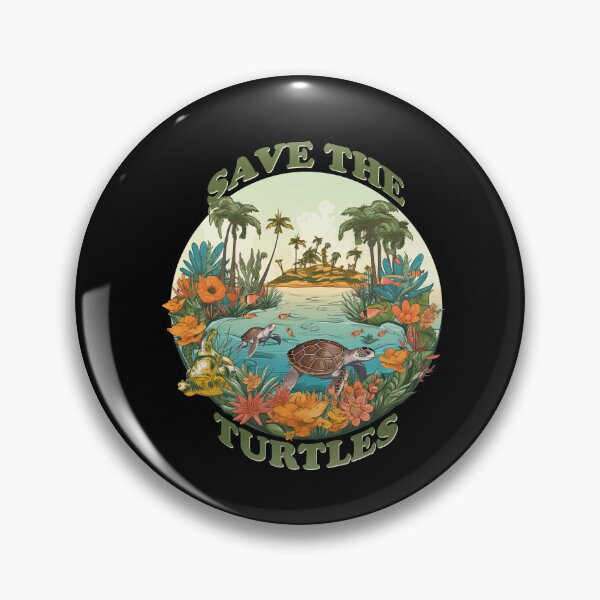 Item preview, Save the turles in a beautiful habitat designed and sold by TeePulseMania.