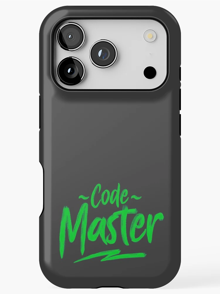 Thumbnail 1 of 4, iPhone Case, Code Master designed and sold by coderman.