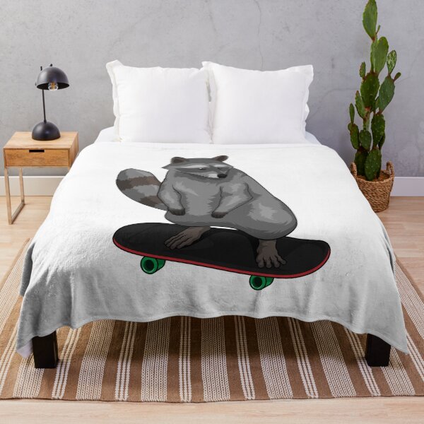 Item preview, Raccoon Skater Skateboard designed and sold by Snabdesign84.