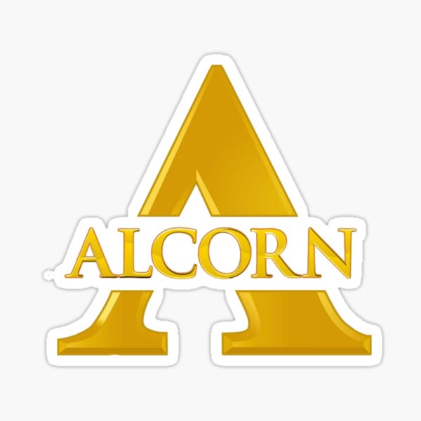 Alcorn State Braves Floral State Die Cut Decal 2-Inch