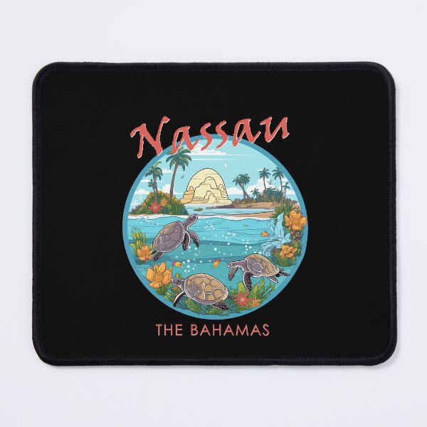 Item preview, Nassau Bahamas with turtles in the wild designed and sold by TeePulseMania.