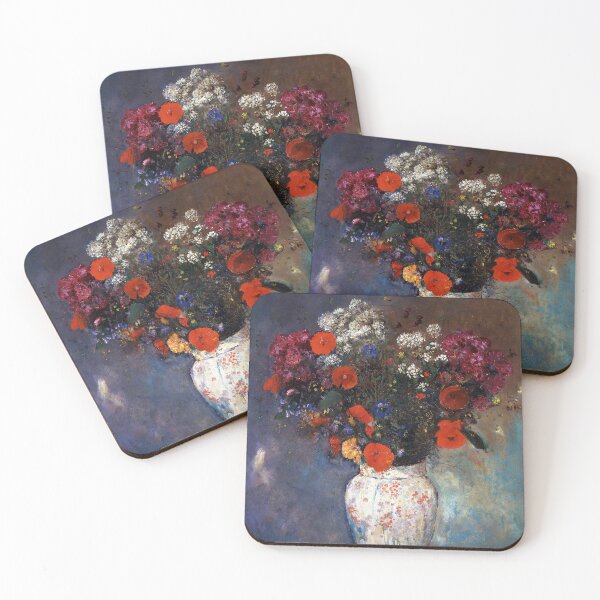 Item preview, Vase de fleurs - Odilon Redon - HD Digitally Enhanced designed and sold by onepony.