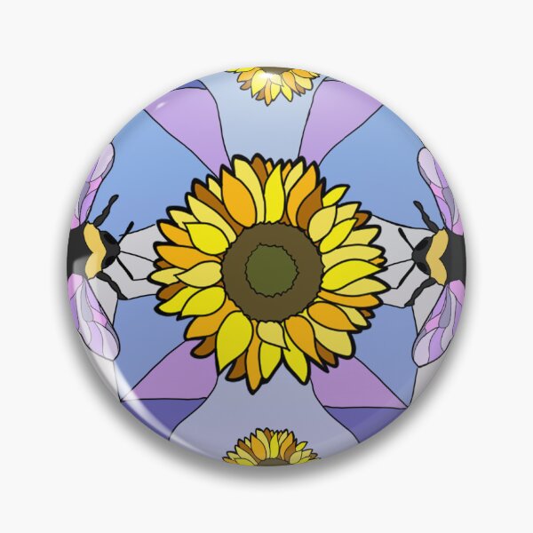 Item preview, Stained Glass Sunflowers designed and sold by ToothAndSnail.