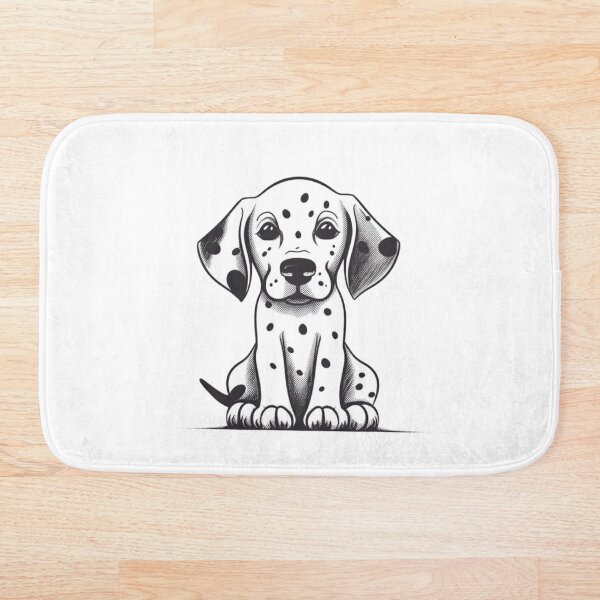 Aperçu de l'œuvre Chiot dalmatien de dessin animé créée et vendue par OtterComforts.