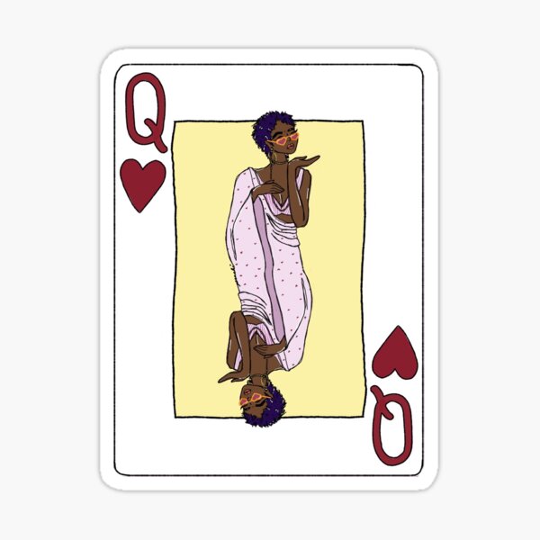 Item preview, queen of hearts designed and sold by PntBttrJlly.