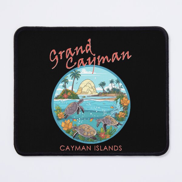 Item preview, Grand Cayman Cayman Island with wild turtles designed and sold by TeePulseMania.