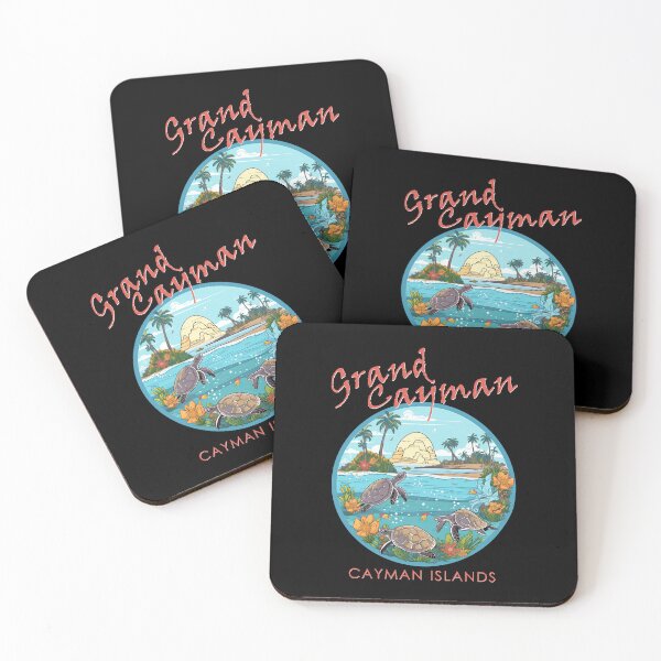 Item preview, Grand Cayman Cayman Island with wild turtles designed and sold by TeePulseMania.