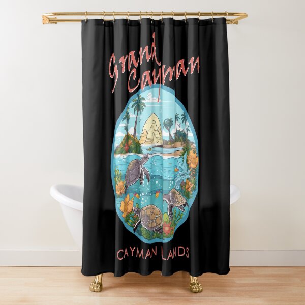 Item preview, Grand Cayman Cayman Island with wild turtles designed and sold by TeePulseMania.