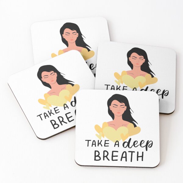 Item preview, Take a deep breath | Selfcare | Self Love | Mental Health Matters designed and sold by InfiniteDemand.
