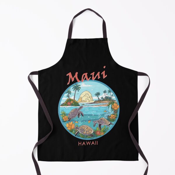 Item preview, Maui Hawaii and wild turtles designed and sold by TeePulseMania.