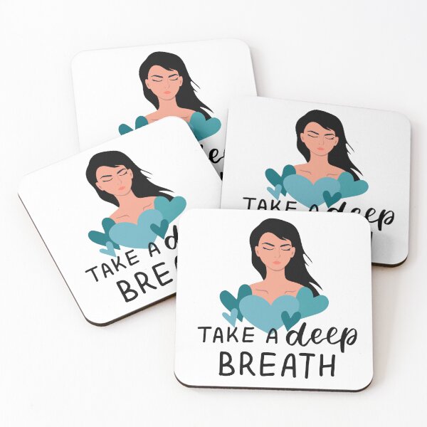 Item preview, Take a deep breath | Selfcare | Self Love | Mental Health Matters designed and sold by InfiniteDemand.