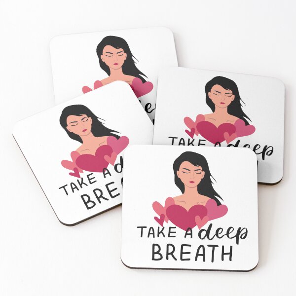 Item preview, Take a deep breath | Selfcare | Self Love | Mental Health Matters designed and sold by InfiniteDemand.
