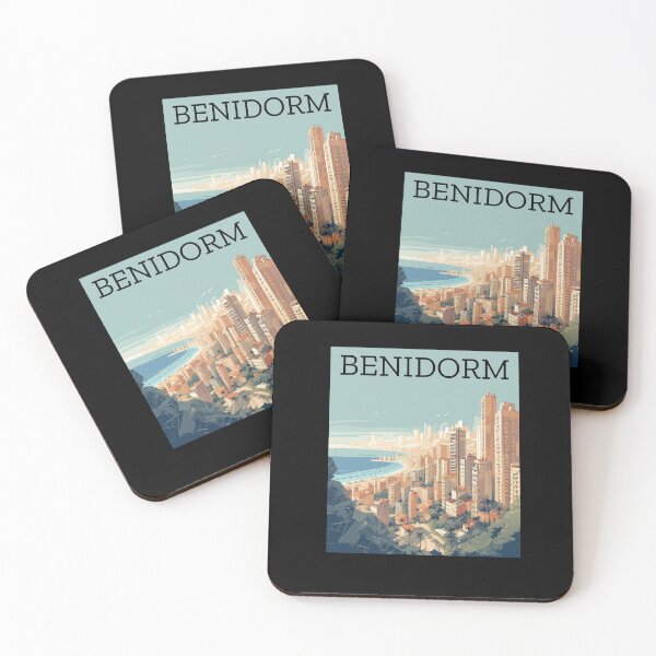 Item preview, Benidorm Spain with a view from the top designed and sold by TeePulseMania.