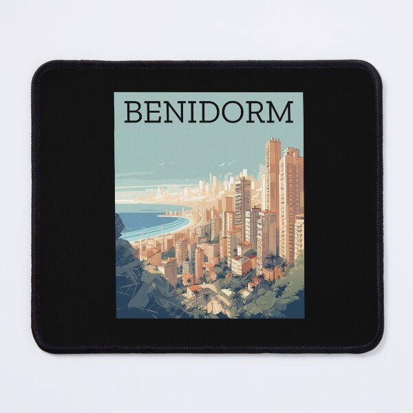 Item preview, Benidorm Spain with a view from the top designed and sold by TeePulseMania.