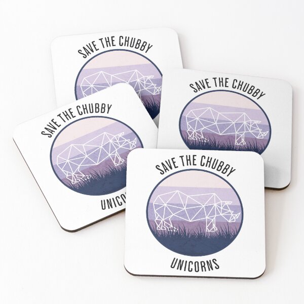 Item preview, Save the Chubby Unicorns designed and sold by BYNDART.