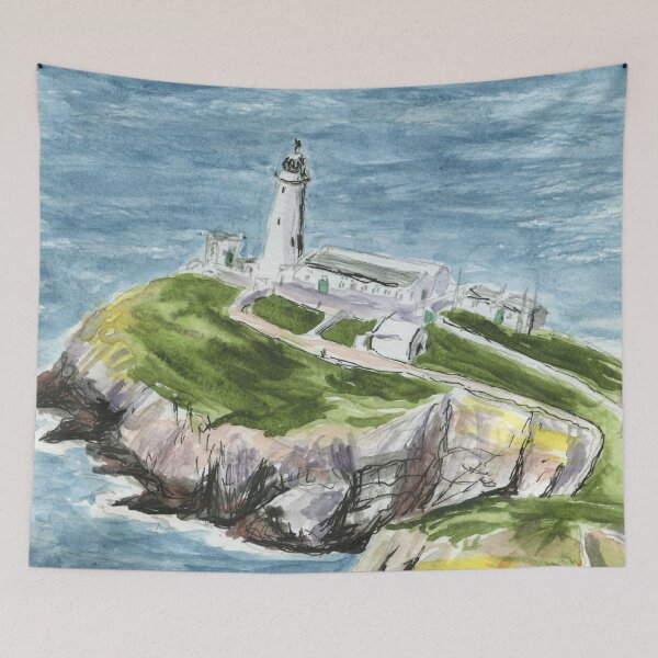 Item preview, South Stack Lighthouse, Ynys Lawd off Ynys Cybi /Holy Island, Ynys Môn /Anglesey designed and sold by LymphomaLass.