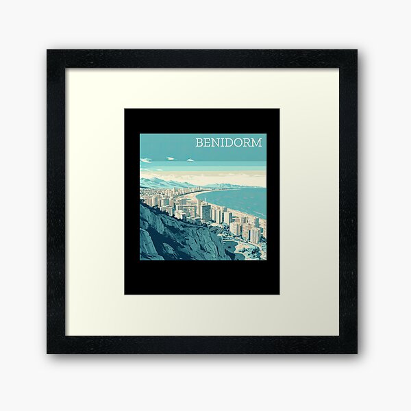 Item preview, Benidorm View to the beach designed and sold by TeePulseMania.