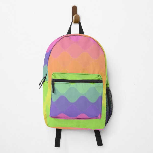 Item preview, waves pastel colors pattern designed and sold by cutecrazytshirt.