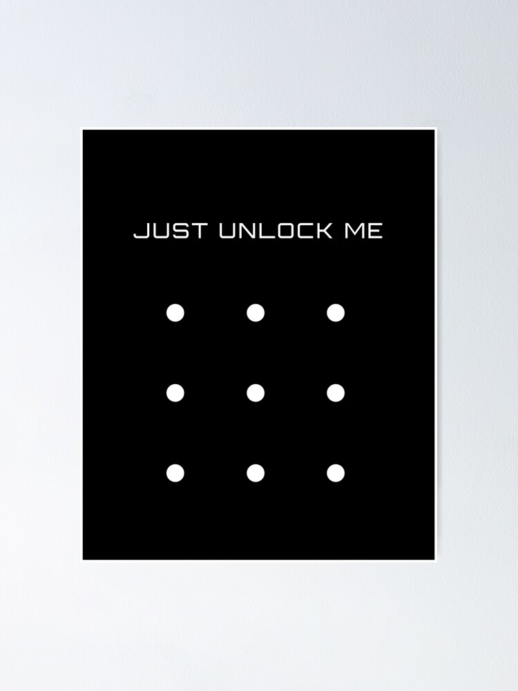 Just Unlock Me Funny Phone Lock Screen