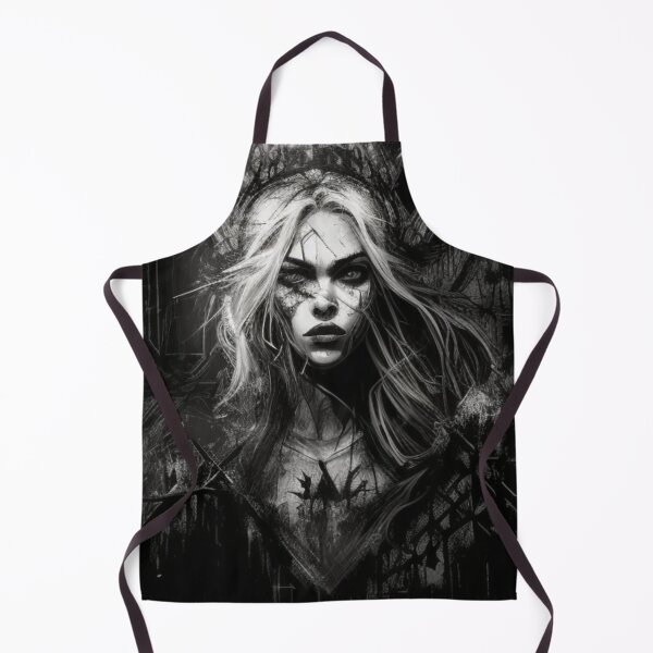 Item preview, Gothic woman with piercing gaze designed and sold by Nickyvb.