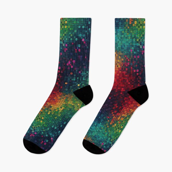 Item preview, Pixelated Rainbow designed and sold by Splargo Digital Prints.