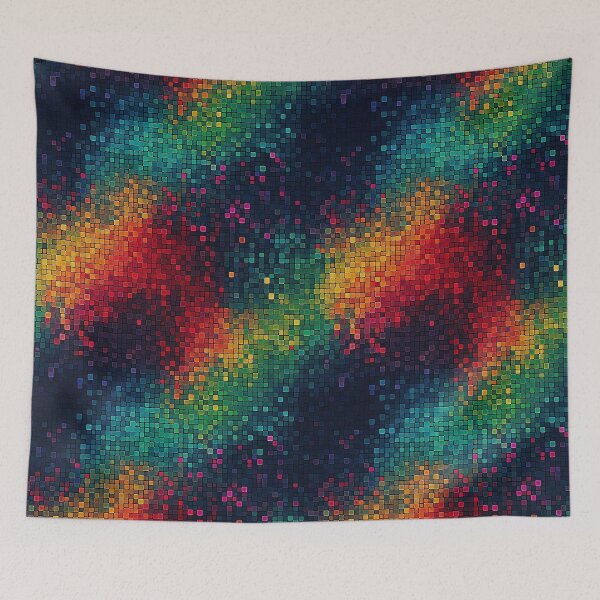 Item preview, Pixelated Rainbow designed and sold by Splargo Digital Prints.