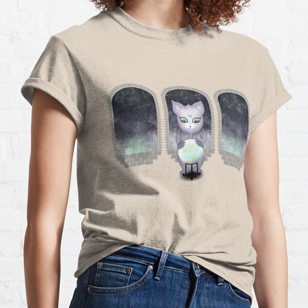 Mystic Miku | Crystal Ball & Zodiac | Light Grey Classic T-Shirt