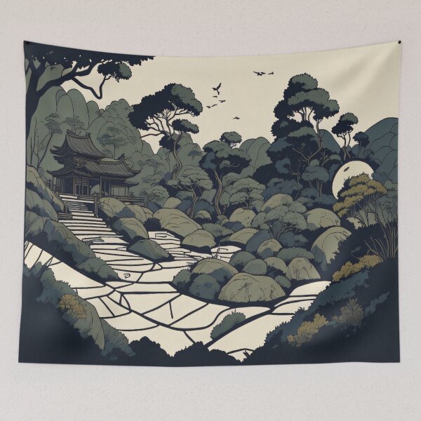Item preview, Japanese Zen Garden designed and sold by shadowartsss.
