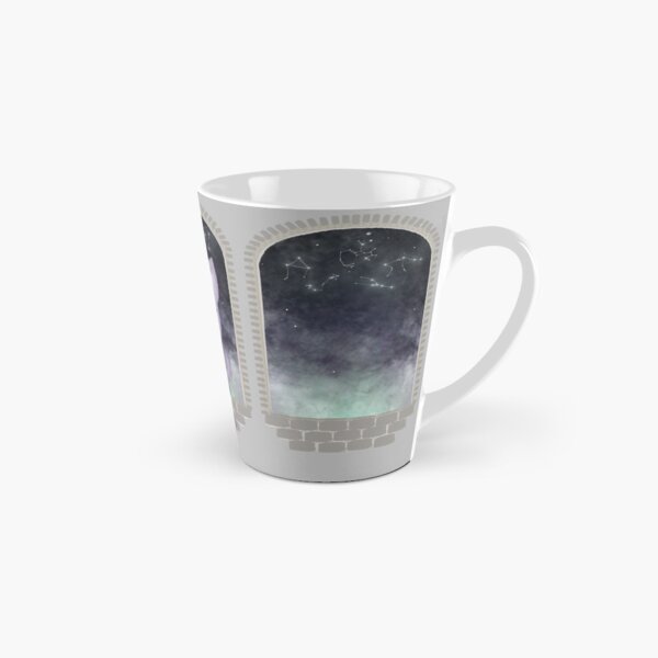 Mystic Miku | Crystal Ball & Zodiac | Light Grey Tall Mug
