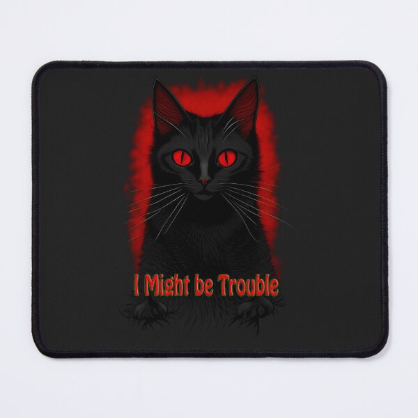 Item preview, Trouble's Brewing, Witches Young Cat print. designed and sold by leyfinder.