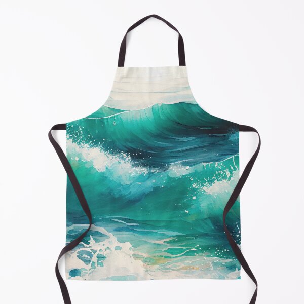 Item preview, Olas oceánicas azules designed and sold by Mike Notis.
