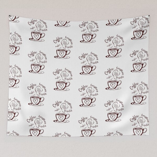 Item preview, Coffee makes everything possible designed and sold by Sriffina.