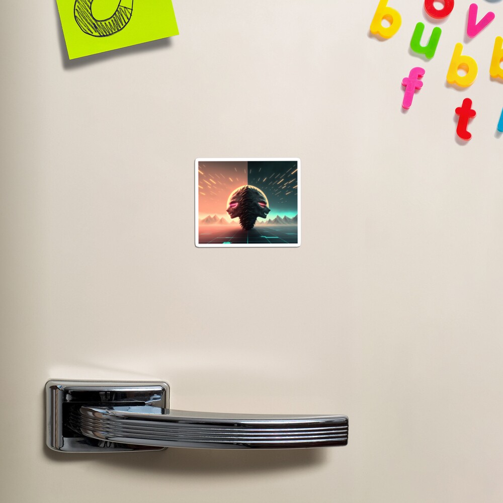 Item preview, Magnet designed and sold by NeonPomegranate.