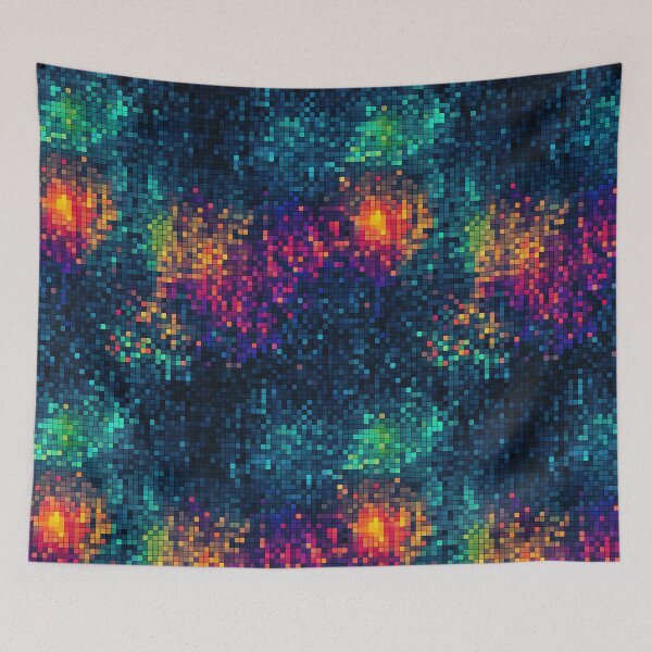 Item preview, Pixelated Solar Flare designed and sold by Splargo Digital Prints.
