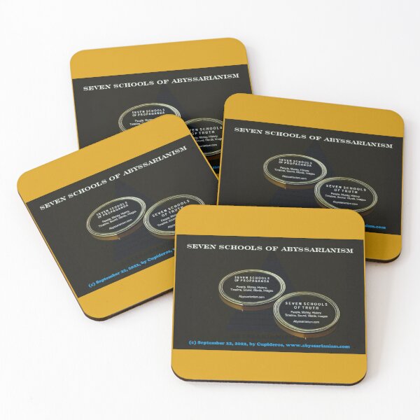 Item preview, Abyssarianism Seven Schools of Truth, Seven Schools of Propaganda designed and sold by Cupideros.