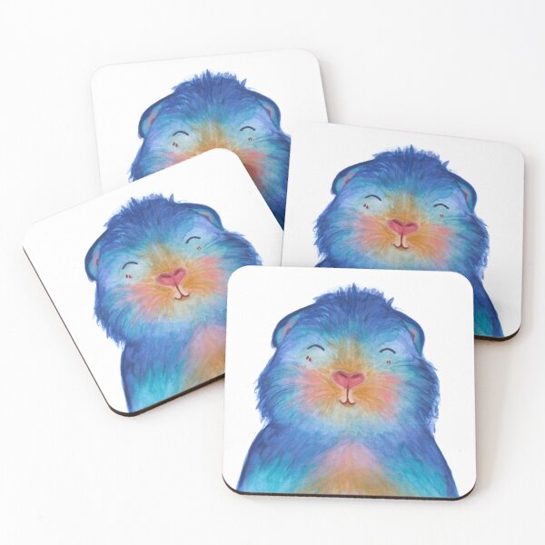 Item preview, Brunhilde the guinea pig - watercolor design designed and sold by TosunDesign.