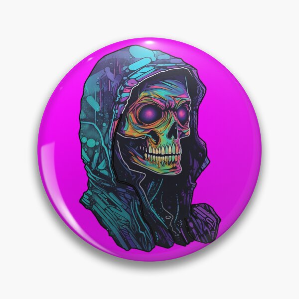 Item preview, Hooded Cyberpunk Skeleton designed and sold by HilltopGraphics.