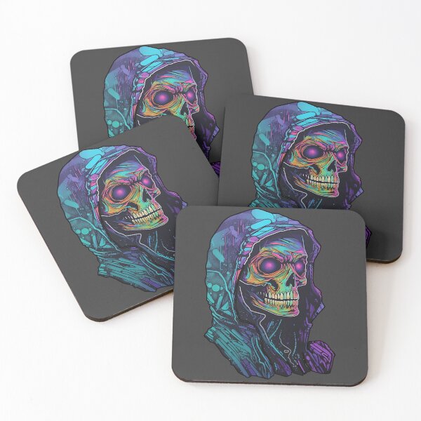 Item preview, Hooded Cyberpunk Skeleton designed and sold by HilltopGraphics.
