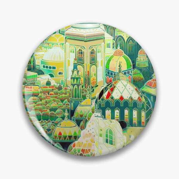 Artikelvorschau, Buntglas, Stadt, Tag, magisch, grün entworfen und verkauft von Maria Mihailova.
