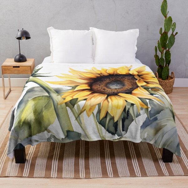 Item preview, Two sunflowers awakening and searching for the sun designed and sold by SingularityGeek.