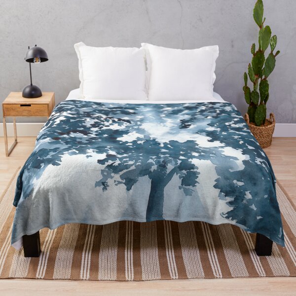 Item preview, Nature and landscapes, blue landscape. tree designed and sold by anaozzart.