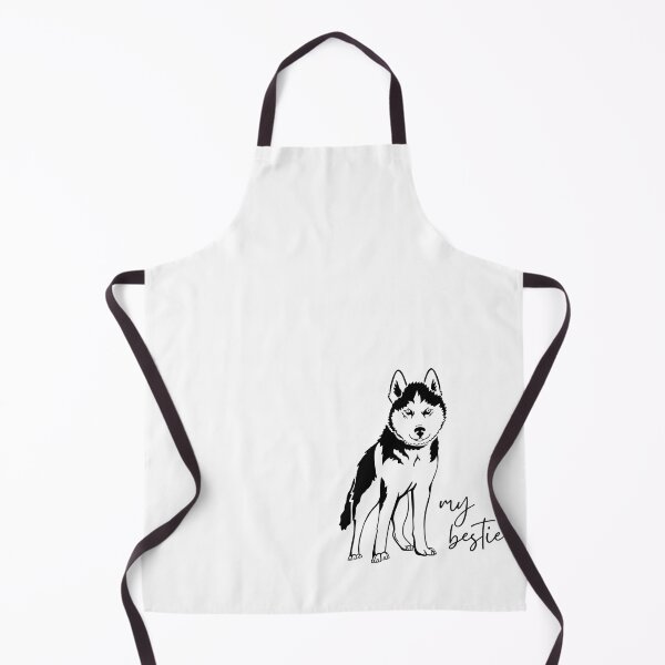 Item preview, My Bestie Siberian Husky Dog Drawing designed and sold by CarleLS.